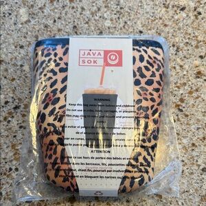 Java Sok reusable cold beverage sleeve